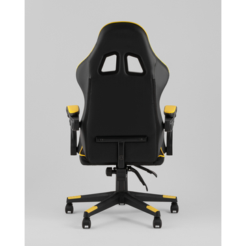 Кресло спортивное TopChairs Shadow черно-желтый