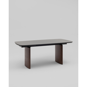 Стол обеденный Астарта раскладной 180-260х90 см керамика темная