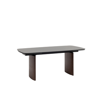 Стол обеденный Астарта раскладной 180-260х90 см керамика темная