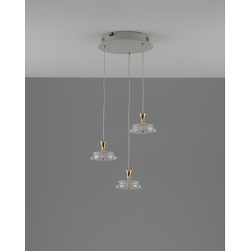 Светильник подвесной светодиодный Moderli V11183-PL Lesly