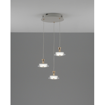 Светильник подвесной светодиодный Moderli V11183-PL Lesly