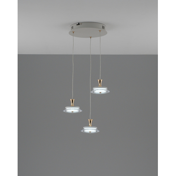 Светильник подвесной светодиодный Moderli V11183-PL Lesly