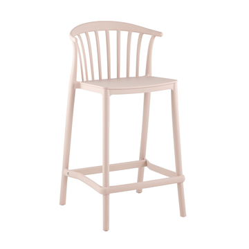 Стул полубарный Campo пластик бежевый