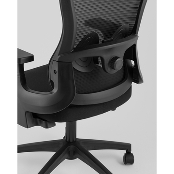 Кресло офисное TopChairs Petal черный