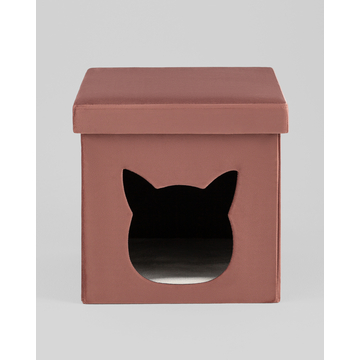 Пуф складной с ящиком Store Pet розовый