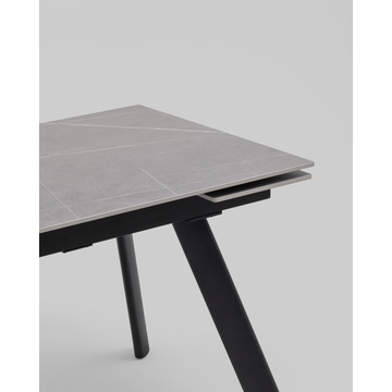 Стол Нэд 120-180/80/76 см столешница керамика Armani Grey
