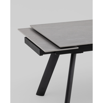Стол Нэд 120-180/80/76 см столешница керамика Armani Grey
