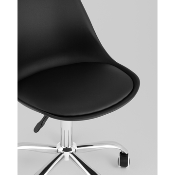 Стул офисный BLOK SN пластиковый черный