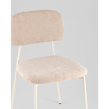 Стул Chao бежевый бежевые ножки