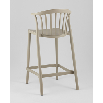 Стул полубарный Campo пластик зеленый