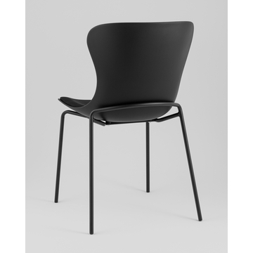 Стул Shaya с подушкой пластик черный