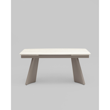 Стол обеденный Eliora 160-240*90 серая керамика