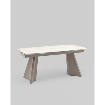 Стол обеденный Eliora 160-240*90 серая керамика