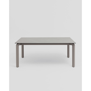 Стол обеденный Varden раскладной 180-240*90 см керамика темно-серый