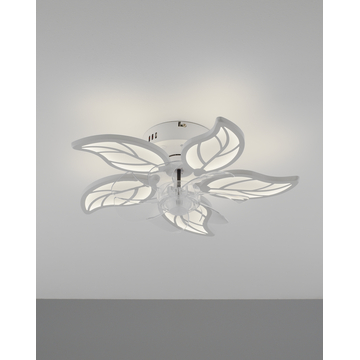 Светильник потолочный светодиодный с вентилятором Moderli V11369-CL Amy