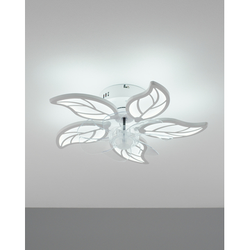 Светильник потолочный светодиодный с вентилятором Moderli V11369-CL Amy