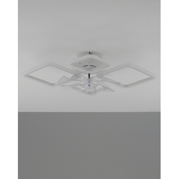 Светильник потолочный светодиодный с вентилятором Moderli V11371-CL Mia