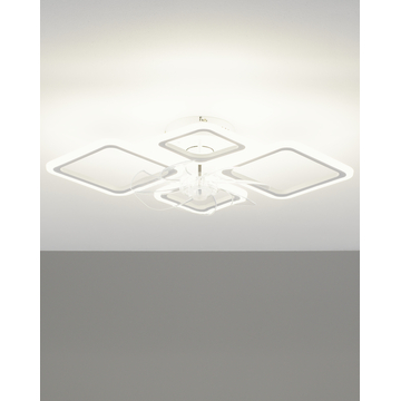 Светильник потолочный светодиодный с вентилятором Moderli V11371-CL Mia