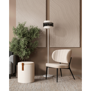 Пуф с ящиком Эркки S белый