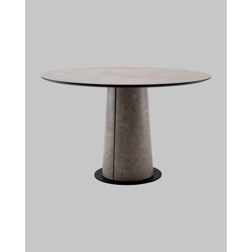 Стол круглый Пулон 120 см столешница HPL бетао
