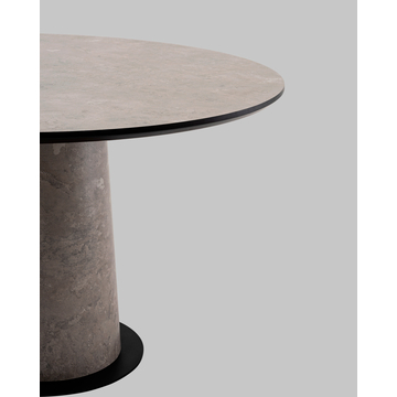 Стол круглый Пулон 120 см столешница HPL бетао