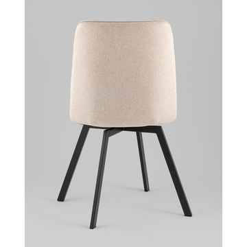 Стул Pleid вращающийся кремовый 2 шт.