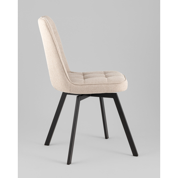 Стул Pleid вращающийся кремовый 2 шт.