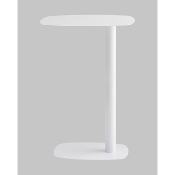 Журнальный столик Eanna L металл белый