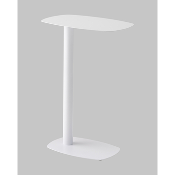 Журнальный столик Eanna L металл белый