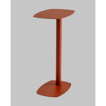 Журнальный столик Eanna L металл красный