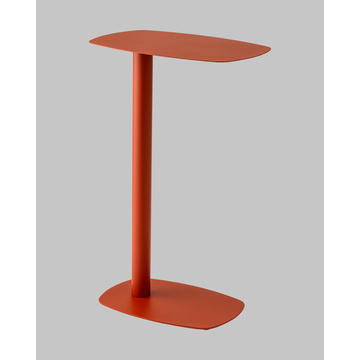 Журнальный столик Eanna L металл красный