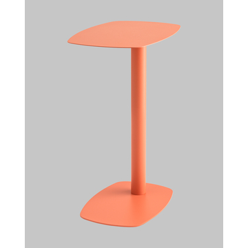 Журнальный столик Eanna S металл коралловый