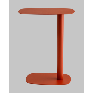 Журнальный столик Eanna S металл красный