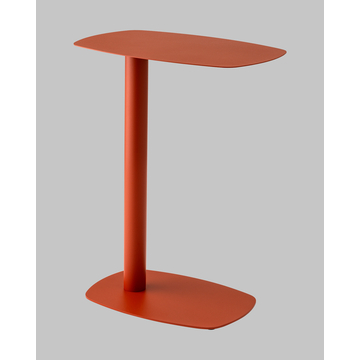 Журнальный столик Eanna S металл красный