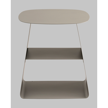 Журнальный столик Leyre металл серый