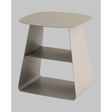 Журнальный столик Leyre металл серый