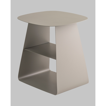 Журнальный столик Leyre металл серый