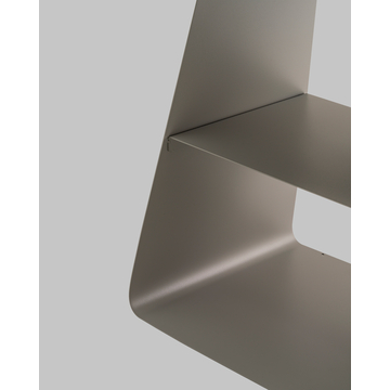 Журнальный столик Leyre металл серый