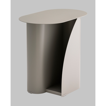 Журнальный столик Yvaine металл серый