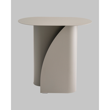 Журнальный столик Yvaine металл серый