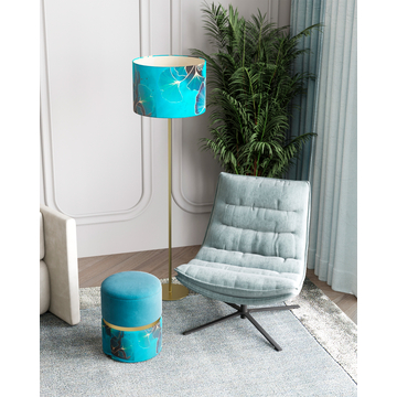 Кресло лаунж Lazy серый