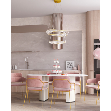 Люстра подвесная светодиодная Moderli V10724-PL Asti