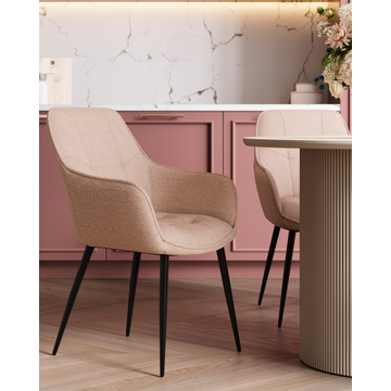 Стул обеденный Noa бежевый 2 шт.