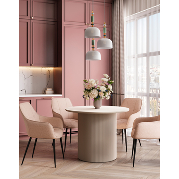 Стул обеденный Noa бежевый 2 шт.