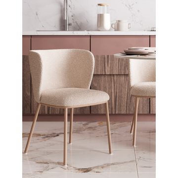 Стул Stag бежевый бежевые ножки