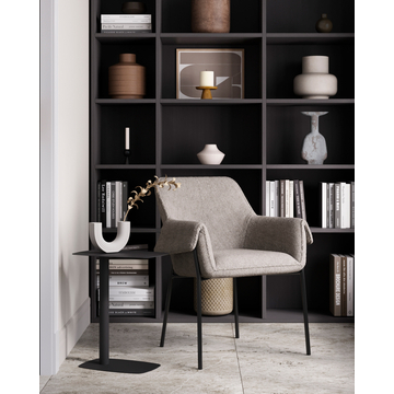 Журнальный столик Eanna S металл черный