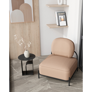 Журнальный столик Arwel металл черный