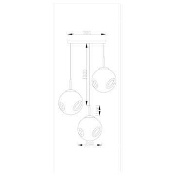 Светильник подвесной Moderli V11523-3P Amo