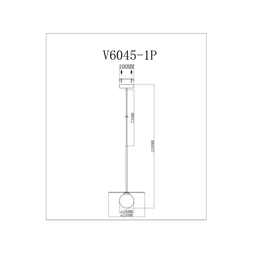 Светильник подвесной Moderli V11570-1P Scrumbel