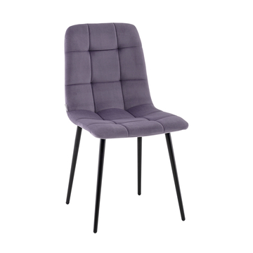 Стул Одди NEW велюр светло-серый